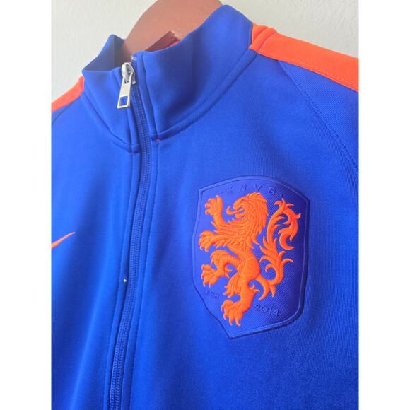 Nike Netherlands “Oranje” Full‑Zip Track Jacket Men's S Blue Orange Retro Style - Picture 3 of 8